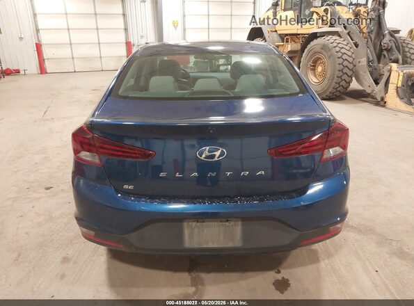 5NPD74LF3LH610857 2020 HYUNDAI ELANTRA Blue 