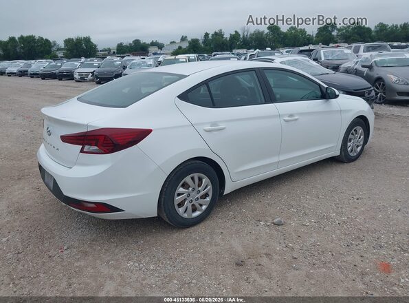 5NPD74LF3LH611216 2020 HYUNDAI ELANTRA White 