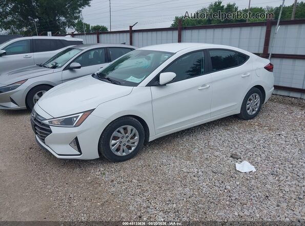 5NPD74LF3LH611216 2020 HYUNDAI ELANTRA White 