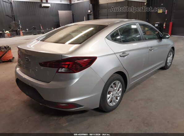 5NPD74LF3LH613287 2020 HYUNDAI ELANTRA Silver უკანა მარჯვენა