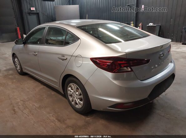 5NPD74LF3LH613287 2020 HYUNDAI ELANTRA Silver უკანა მარცხენა