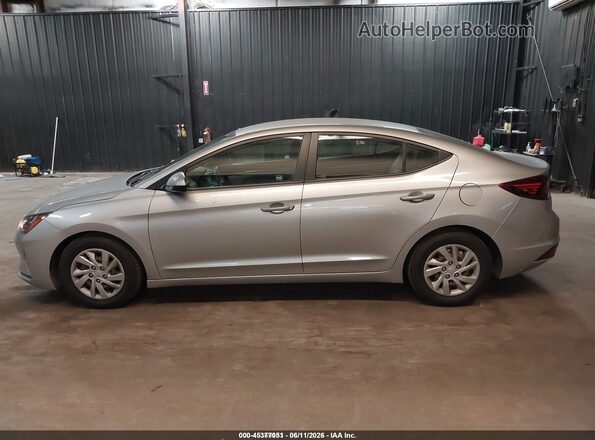 5NPD74LF3LH613287 2020 HYUNDAI ELANTRA Silver წინა ხედი