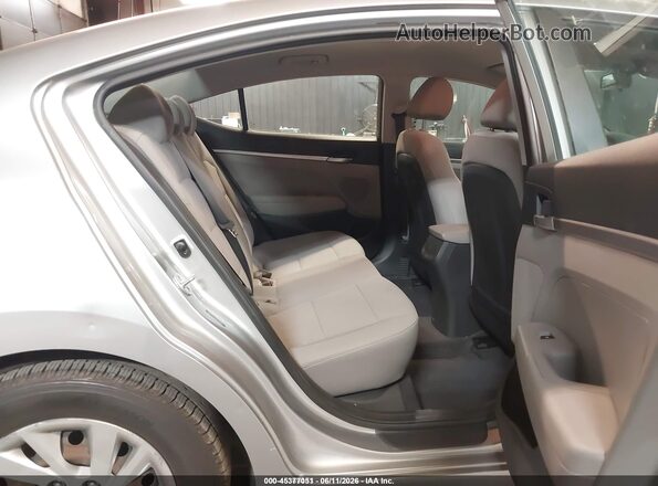 5NPD74LF3LH613287 2020 HYUNDAI ELANTRA Silver VIN კოდის სტიკერის ხედი