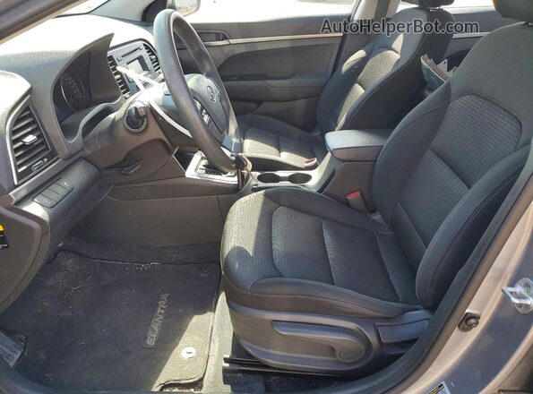 5NPD74LF4HH044537 2017 HYUNDAI ELANTRA Gray 