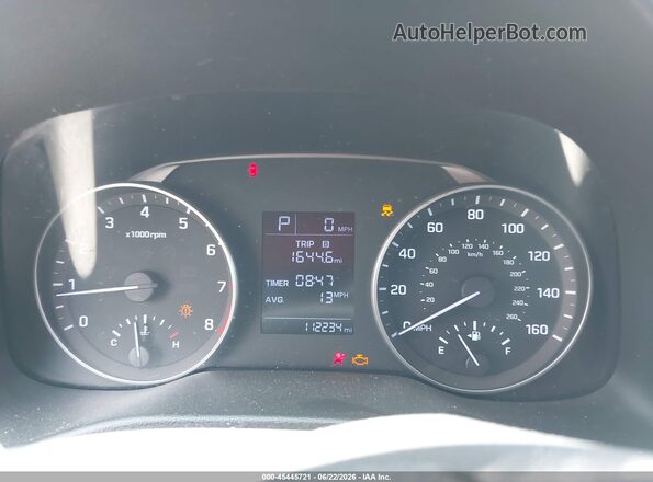 5NPD74LF4HH057806 2017 HYUNDAI ELANTRA Белый Вид задних сидений
