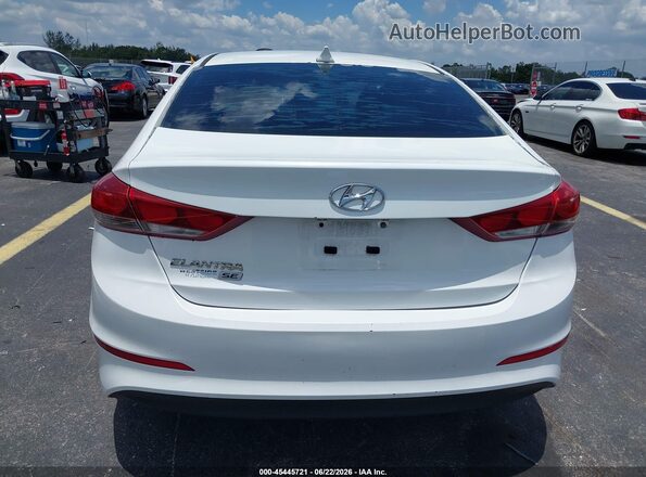 5NPD74LF4HH057806 2017 HYUNDAI ELANTRA Белый 