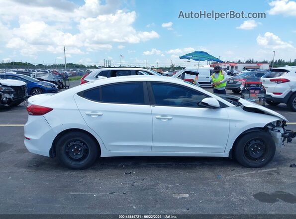5NPD74LF4HH057806 2017 HYUNDAI ELANTRA Белый Панорамный вид салона 360°