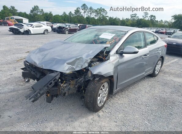 5NPD74LF4HH101481 2017 HYUNDAI ELANTRA Light Blue Vista tres cuartos delantera izquierda