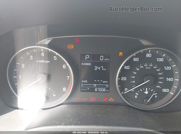 5NPD74LF4HH101481 2017 HYUNDAI ELANTRA Light Blue Vista de los asientos traseros