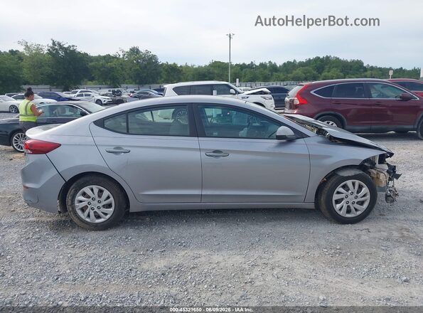 5NPD74LF4HH101481 2017 HYUNDAI ELANTRA Light Blue Vista interior trasera