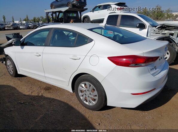 5NPD74LF4HH161101 2017 HYUNDAI ELANTRA White Tył lewy