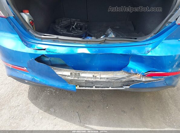 5NPD74LF4HH163835 2017 HYUNDAI ELANTRA Blue Вид спереду