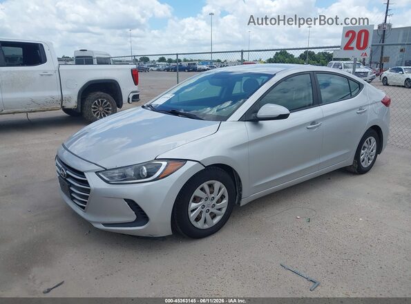 5NPD74LF4HH182918 2017 HYUNDAI ELANTRA Silver Przód lewy