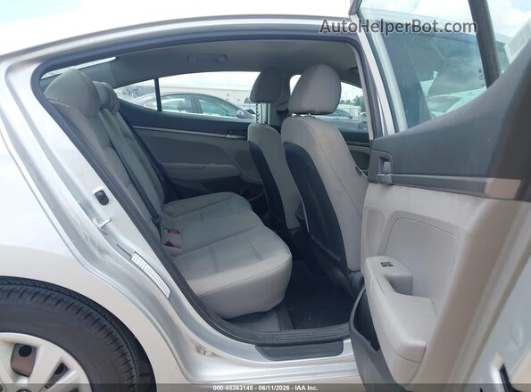 5NPD74LF4HH182918 2017 HYUNDAI ELANTRA Silver Widok naklejki z numerem VIN