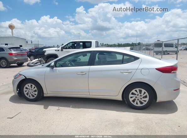 5NPD74LF4HH182918 2017 HYUNDAI ELANTRA Silver Widok wnętrza 360 stopni