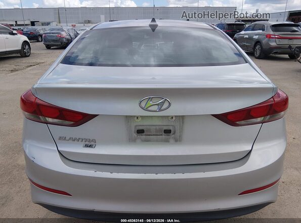 5NPD74LF4HH182918 2017 HYUNDAI ELANTRA Silver 