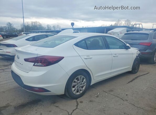 5NPD74LF4KH433511 2019 HYUNDAI ELANTRA White 