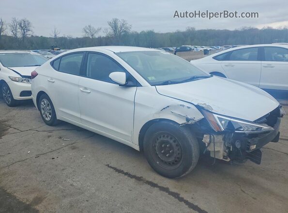5NPD74LF4KH433511 2019 HYUNDAI ELANTRA White 