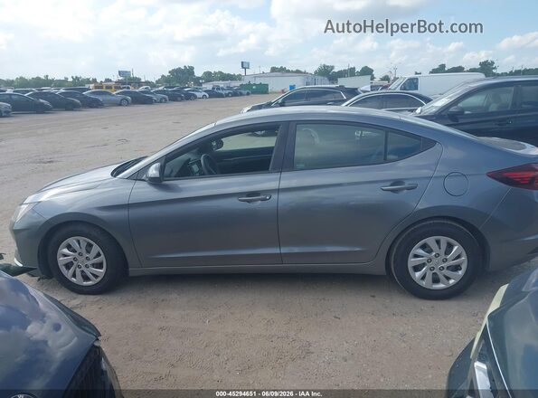 5NPD74LF4KH455329 2019 HYUNDAI ELANTRA Gray 360 interior view