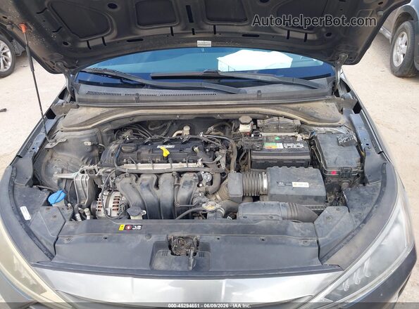 5NPD74LF4KH455329 2019 HYUNDAI ELANTRA Gray Rear view