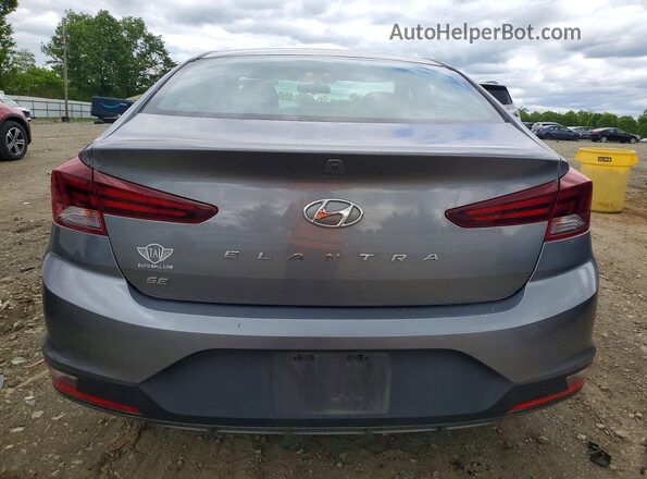 5NPD74LF4KH467822 2019 HYUNDAI ELANTRA Silver Հետևի տեսք