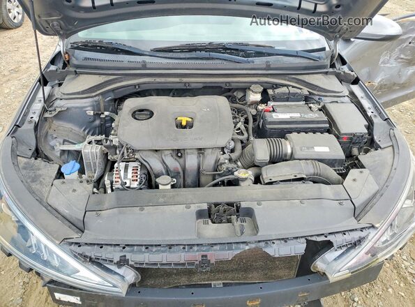5NPD74LF4KH467822 2019 HYUNDAI ELANTRA Silver Սալոնի հետևի տեսք