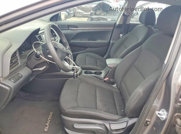 5NPD74LF4KH467822 2019 HYUNDAI ELANTRA Silver Սալոնի դիմացի տեսք