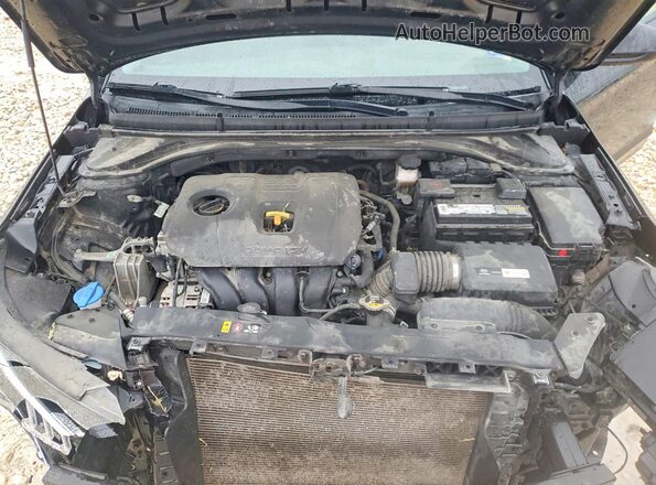 5NPD74LF4KH489139 2019 HYUNDAI ELANTRA Black Widok wnętrza z tyłu