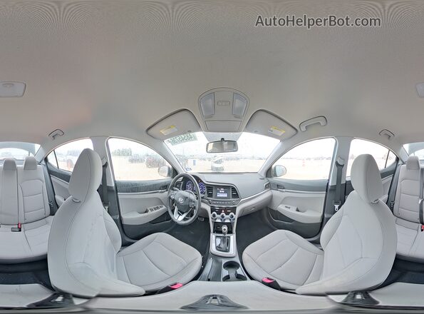 5NPD74LF4KH489139 2019 HYUNDAI ELANTRA Black Widok wnętrza 360 stopni