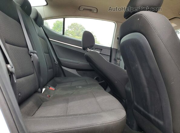 5NPD74LF4LH503820 2020 HYUNDAI ELANTRA White უკანა სავარძლების ხედი