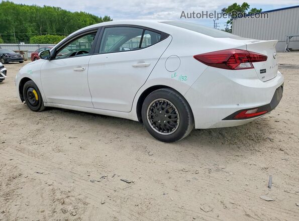 5NPD74LF4LH503820 2020 HYUNDAI ELANTRA White უკანა მარცხენა