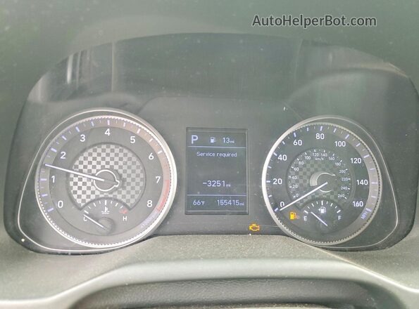 5NPD74LF4LH503820 2020 HYUNDAI ELANTRA White ხელსაწყოთა პანელის ხედი
