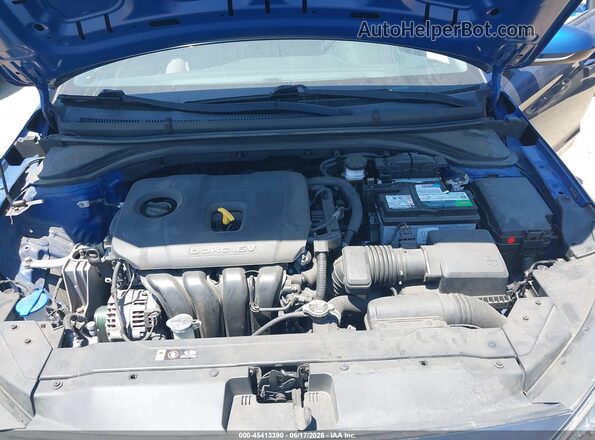 5NPD74LF4LH509889 2020 HYUNDAI ELANTRA Blue უკანა ხედი