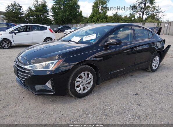 5NPD74LF4LH526241 2020 HYUNDAI ELANTRA Black Przód lewy