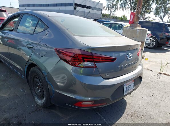 5NPD74LF4LH541192 2020 HYUNDAI ELANTRA Серый Задняя левая четверть