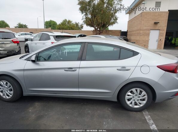 5NPD74LF4LH556341 2020 HYUNDAI ELANTRA Silver Widok wnętrza 360 stopni