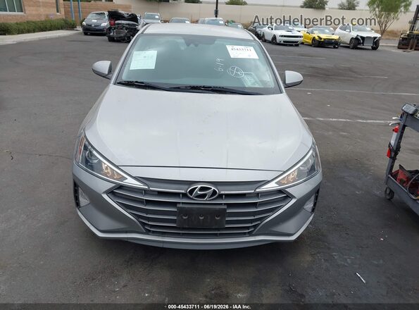 5NPD74LF4LH556341 2020 HYUNDAI ELANTRA Silver Widok zestawu wskaźników