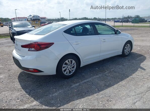5NPD74LF4LH601231 2020 HYUNDAI ELANTRA White Rear right