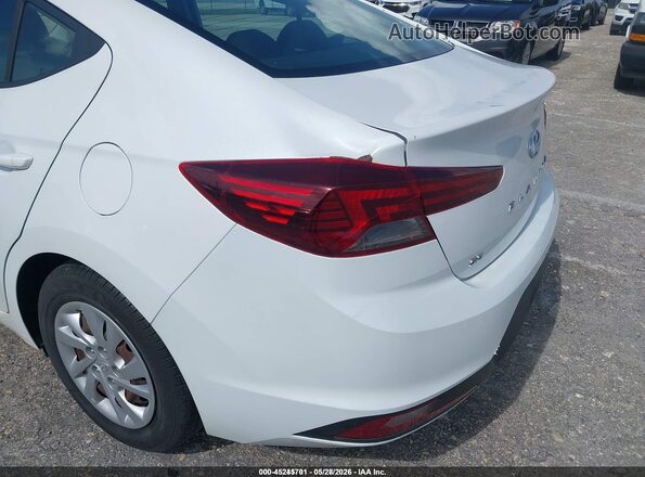 5NPD74LF4LH601231 2020 HYUNDAI ELANTRA White Front view