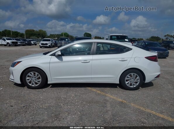 5NPD74LF4LH601231 2020 HYUNDAI ELANTRA White 