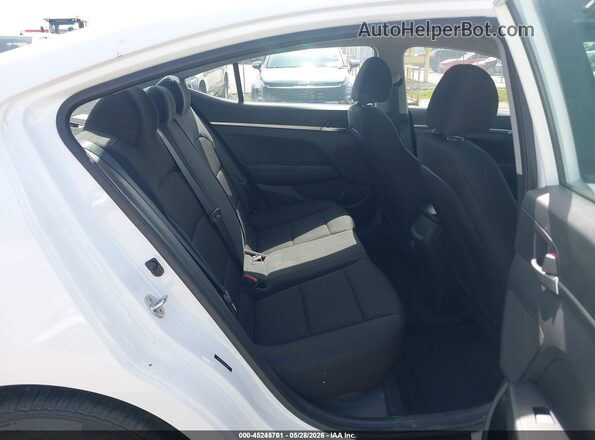 5NPD74LF4LH601231 2020 HYUNDAI ELANTRA White VIN sticker view