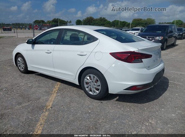 5NPD74LF4LH601231 2020 HYUNDAI ELANTRA White Rear left