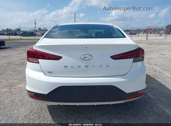 5NPD74LF4LH601231 2020 HYUNDAI ELANTRA White 