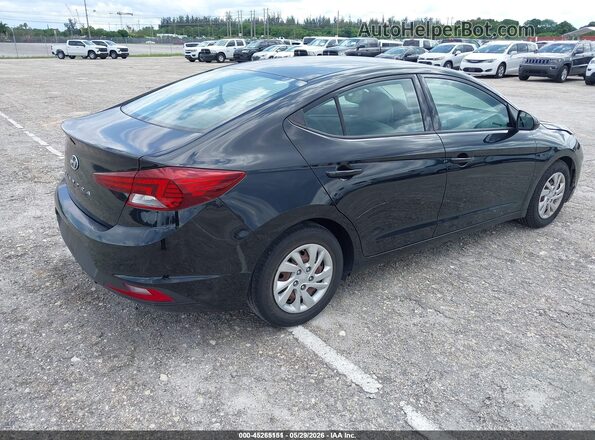 5NPD74LF4LH601276 2020 HYUNDAI ELANTRA Black უკანა მარჯვენა