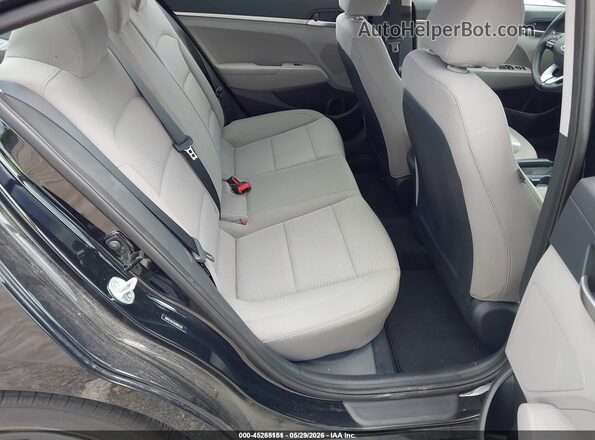 5NPD74LF4LH601276 2020 HYUNDAI ELANTRA Black VIN კოდის სტიკერის ხედი