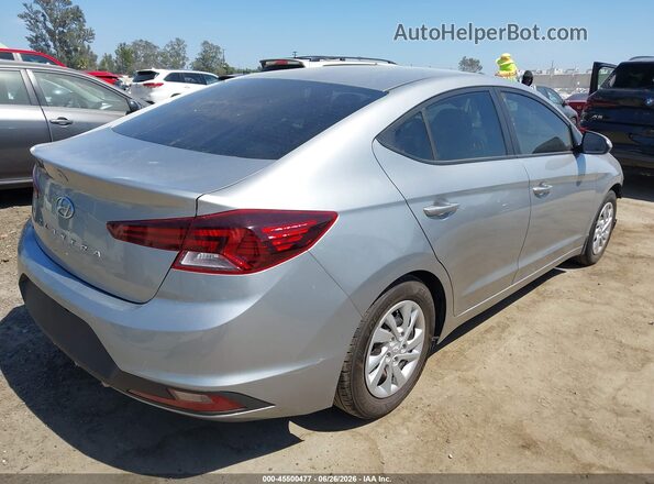 5NPD74LF4LH601763 2020 HYUNDAI ELANTRA Серебряный Задняя правая четверть