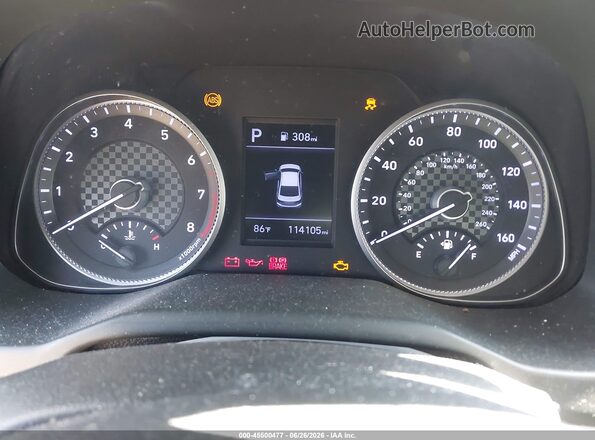 5NPD74LF4LH601763 2020 HYUNDAI ELANTRA Серебряный Вид задних сидений