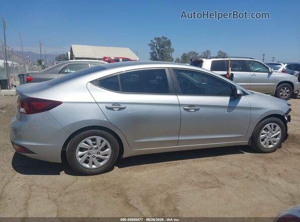 5NPD74LF4LH601763 2020 HYUNDAI ELANTRA Серебряный Панорамный вид салона 360°