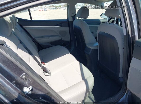 5NPD74LF4LH603111 2020 HYUNDAI ELANTRA Gray Vista de la etiqueta del VIN