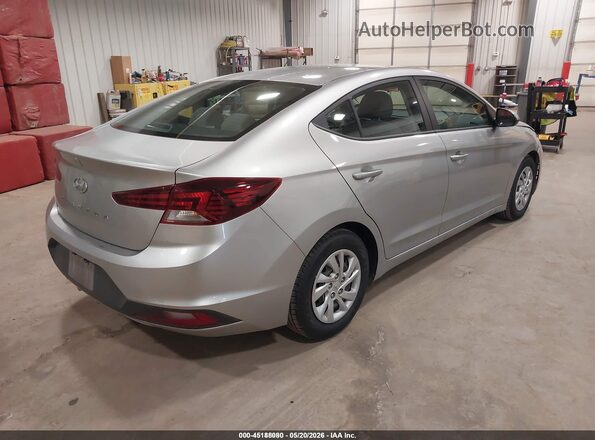 5NPD74LF4LH603433 2020 HYUNDAI ELANTRA Silver 